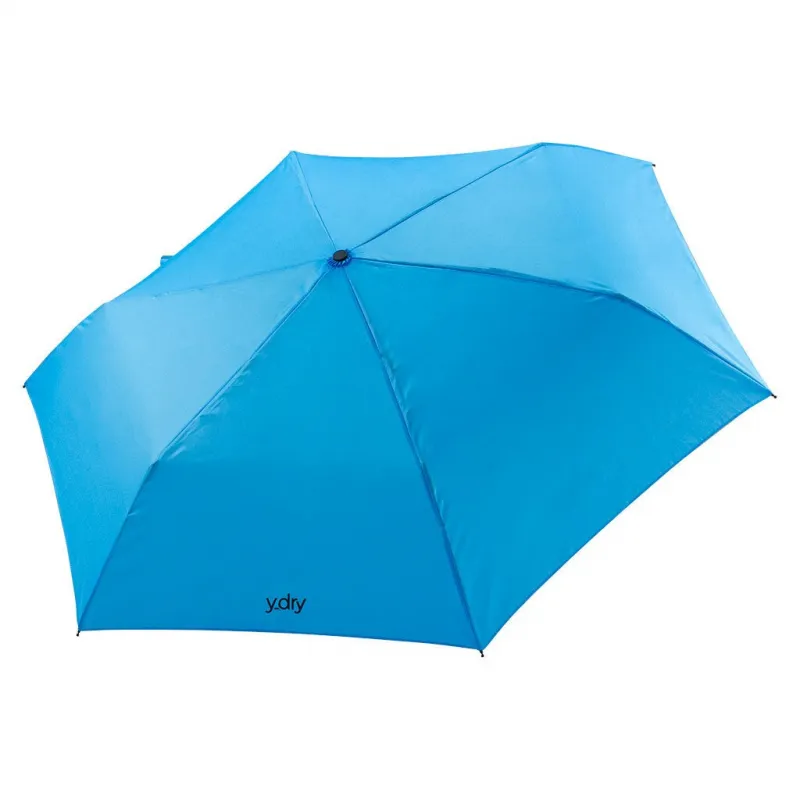 Y-dry small lightweight umbrella, light blue