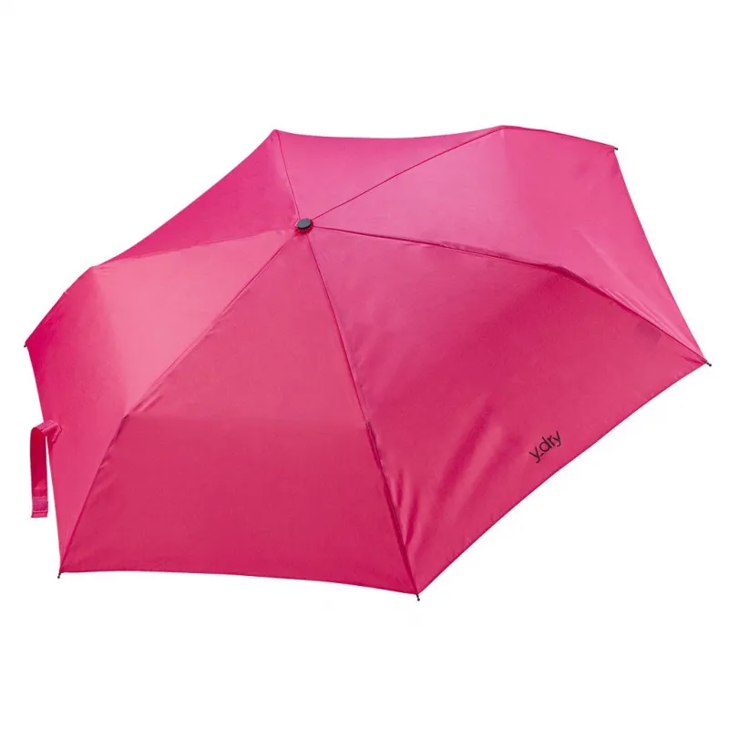 Y-dry kleiner leichter Regenschirm, fuxia