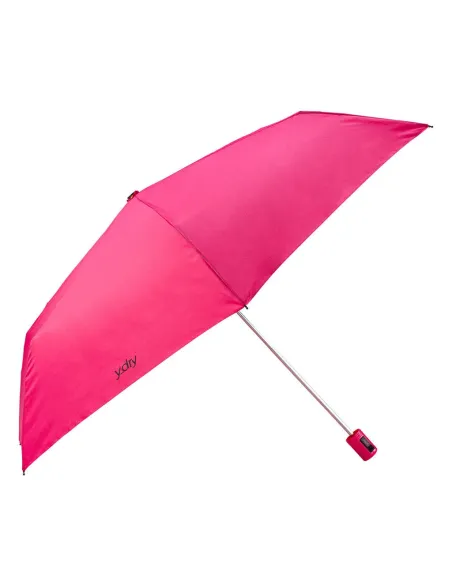 Ombrello mini tre sezioni manuale Y-Dry, fucsia