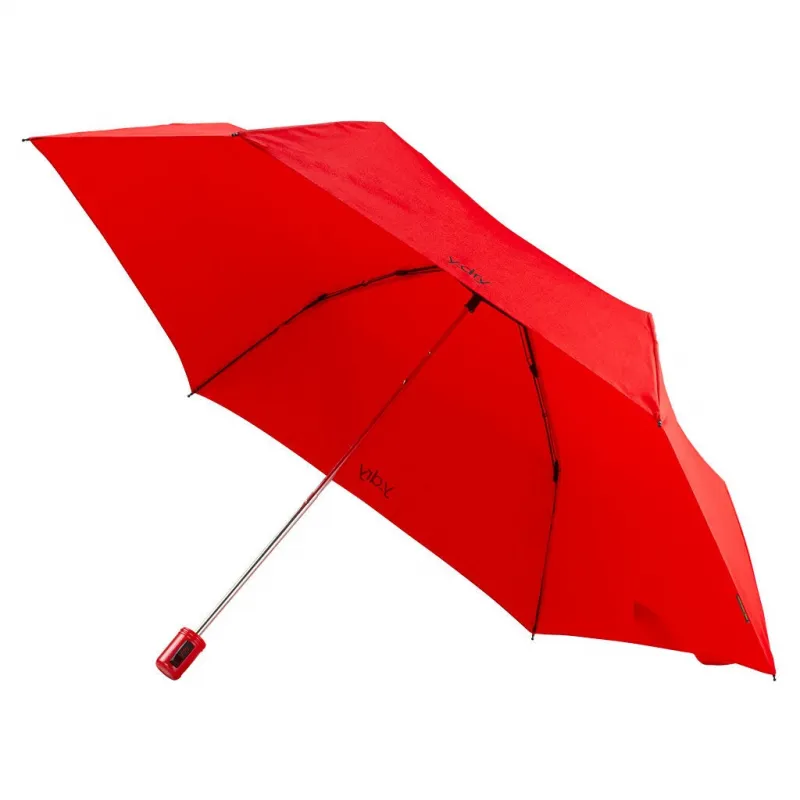 Ombrello mini tre sezioni manuale Y-Dry, rosso 2