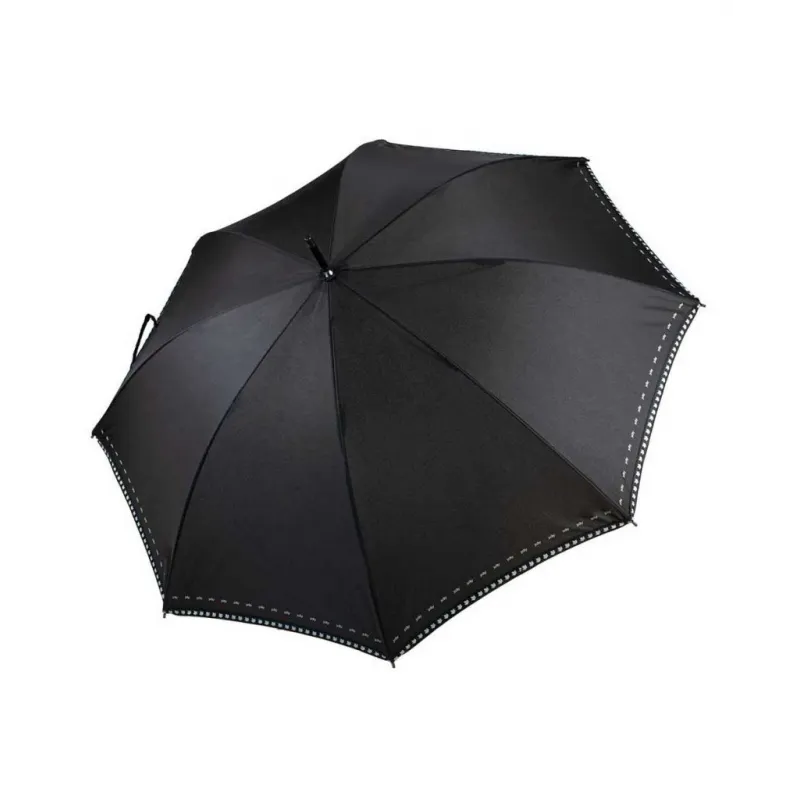 Ombrello lungo automatico con fusto ribartabile Y-Dry, nero 2