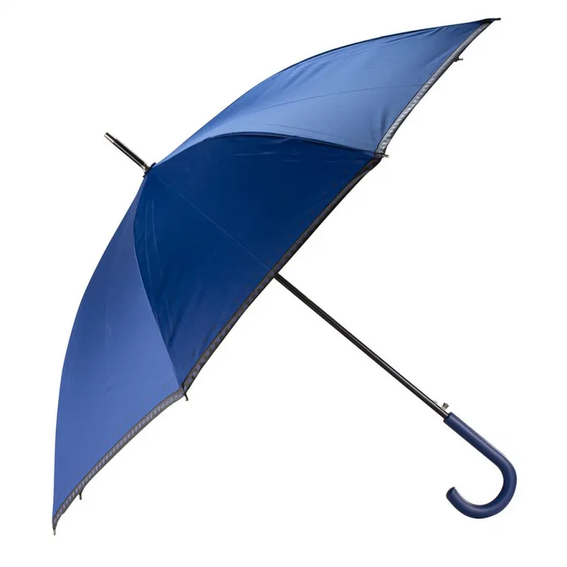 Ombrello lungo automatico con fusto ribartabile Y-Dry, blue