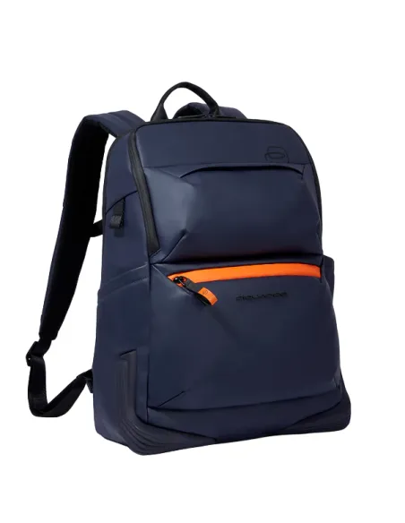 Piquadro C20W 14" computer and iPad®Pro 12.9" backpack, blue