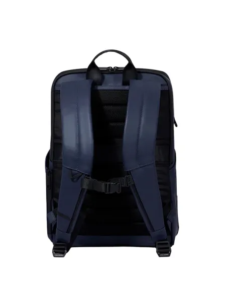 Zaino per computer e iPad®Pro 12,9" con cinghia pettorale Piquadro C2OW, blu