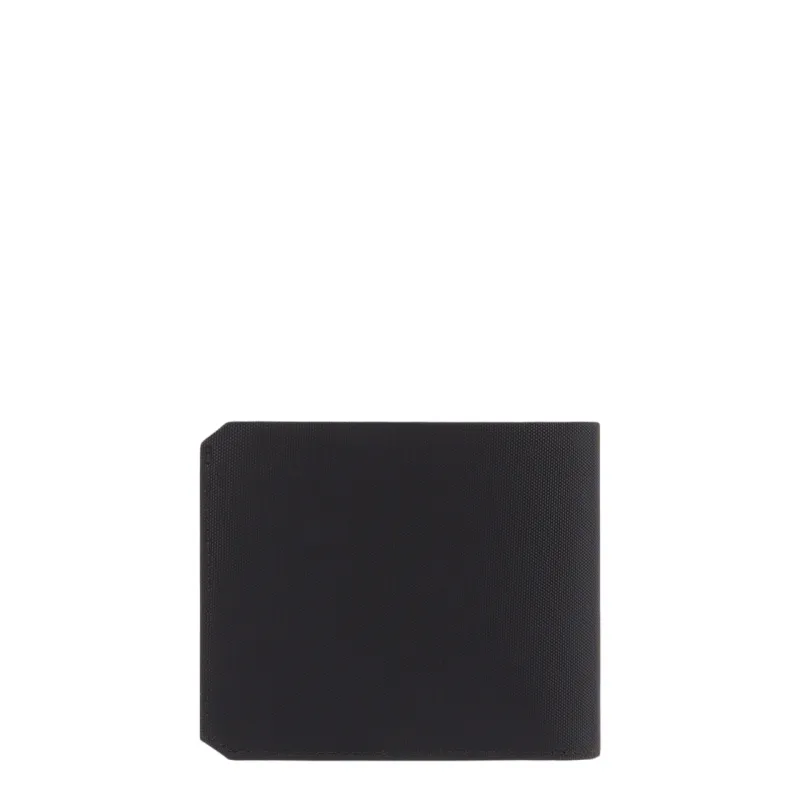 Portafogli uomo in tessuto e pelle Piquadro Brief2, nero 2