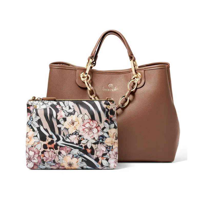 Damen-Handtasche Braccialini Beth, braun 2