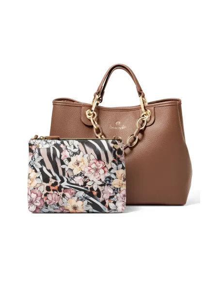 Damen-Handtasche Braccialini Beth, braun