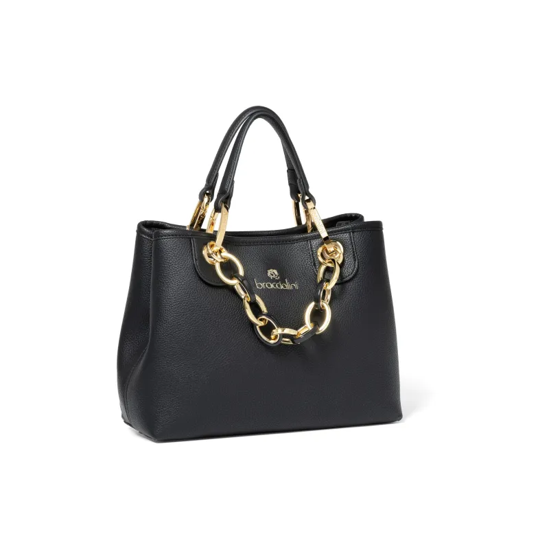 Borsa donna a mano piccola Braccialini Beth, nera 2