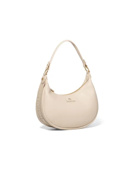 Braccialini Giselle small shoulder bag, beige