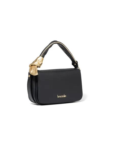 Damen Ledertasche Braccialini Greta, schwarz