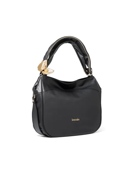 Borsa in pelle Braccialini Greta, nera
