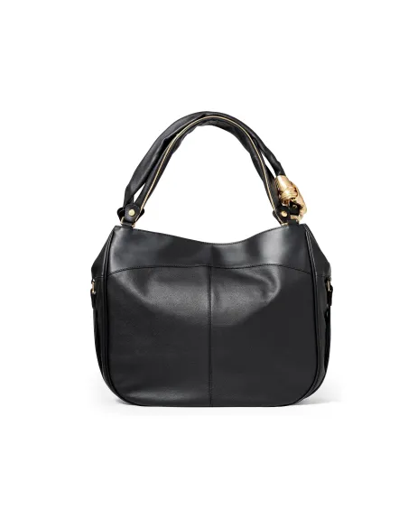 Borsa in pelle Braccialini Greta, nera