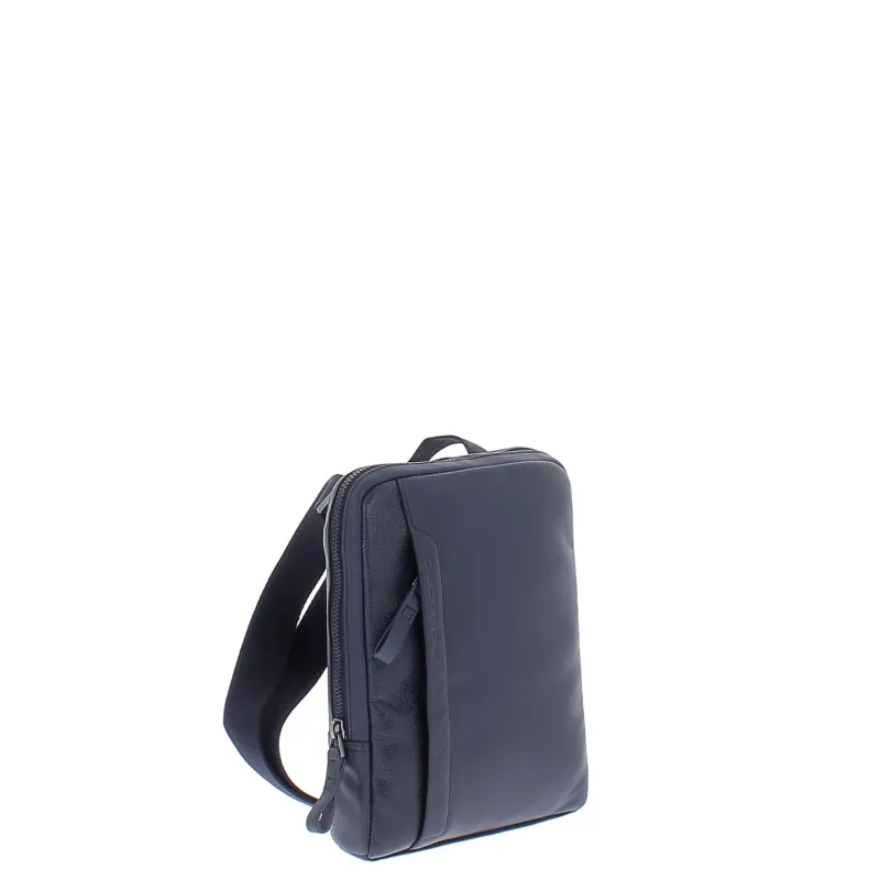 Piquadro Pan iPad mini crossbody bag, blue 2