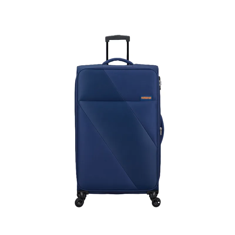 American Tourister Sun Break large expandable trolley, blue
