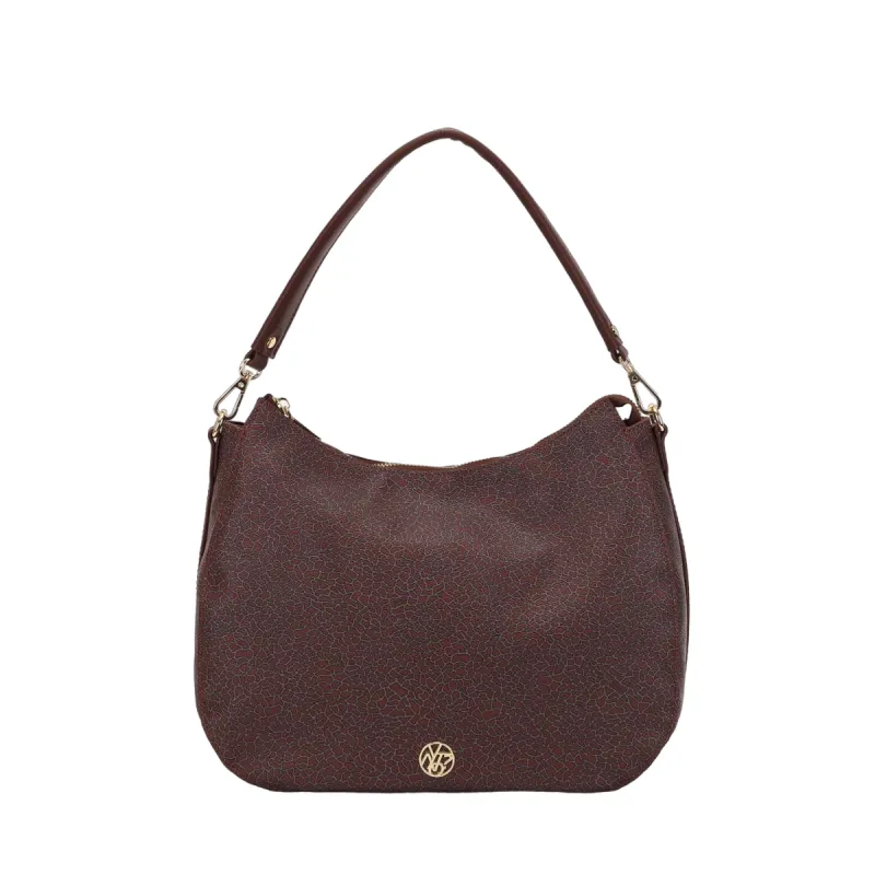 Borsa a spalla Ynot Lux, mogano