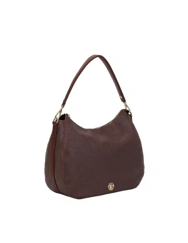 Borsa a spalla Ynot Lux, mogano