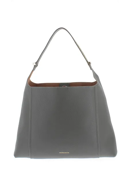 Borsa donna Borbonese, grigio argilla