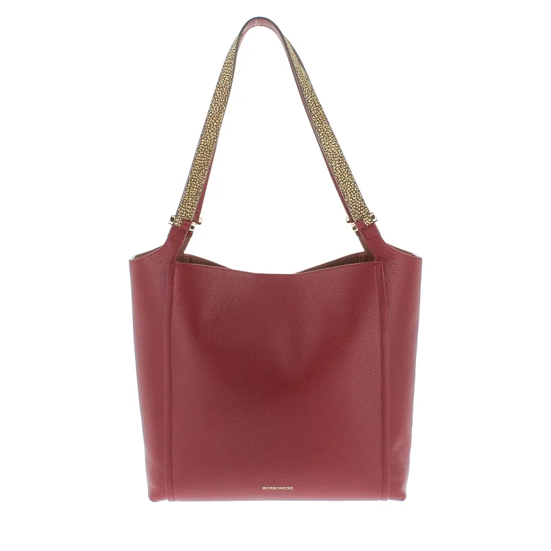 Shopping in pelle Borbonese, Bordeaux-OP Naturale