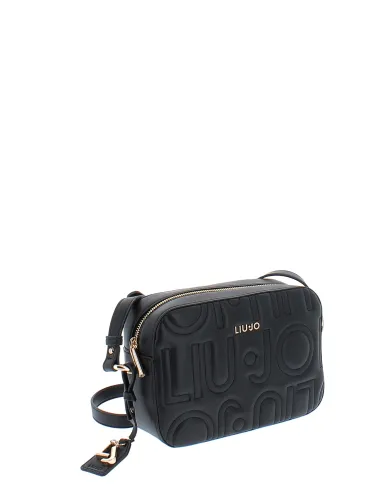 Liu Jo quilted cross-body bag, black