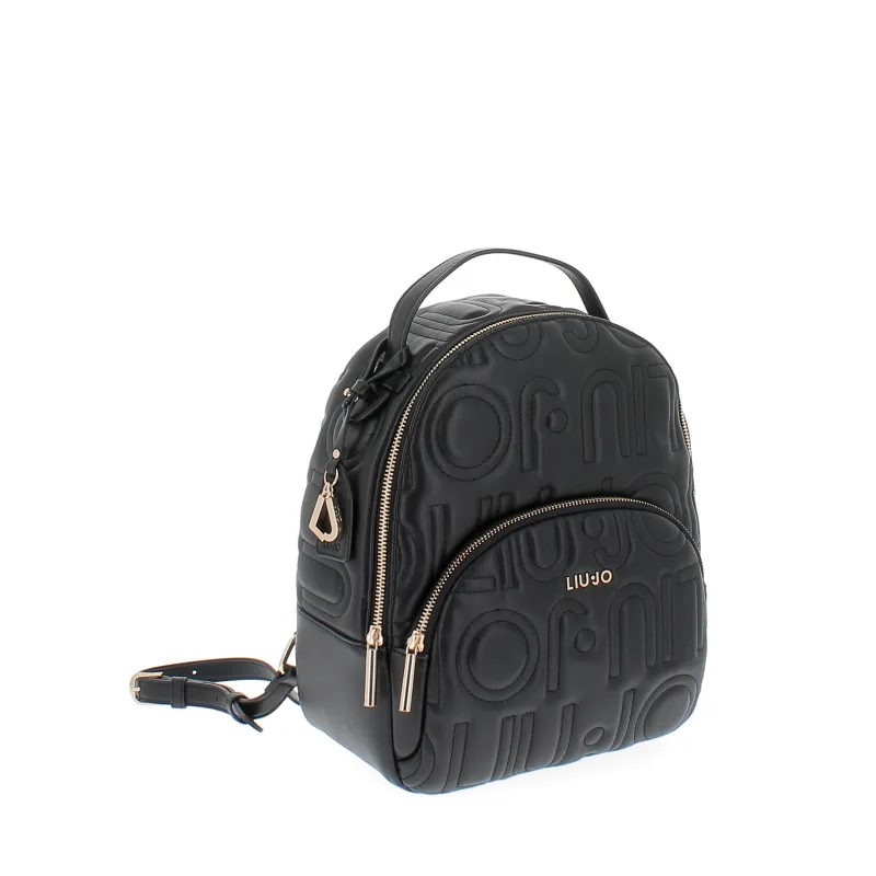 Liu Jo quilted women's backpack, black 2