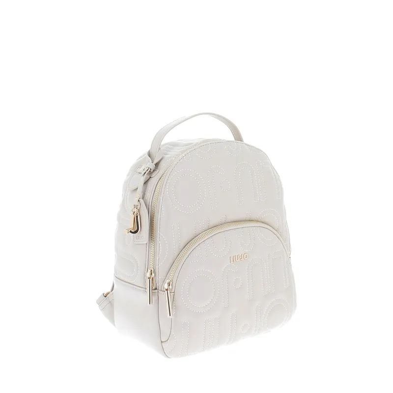 Liu Jo gesteppter Damen-Rucksack, beige 2
