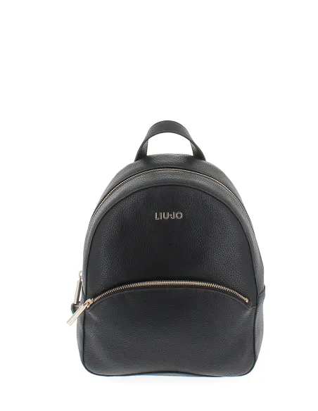 Liu Jo women's backpack with front pocket, black
