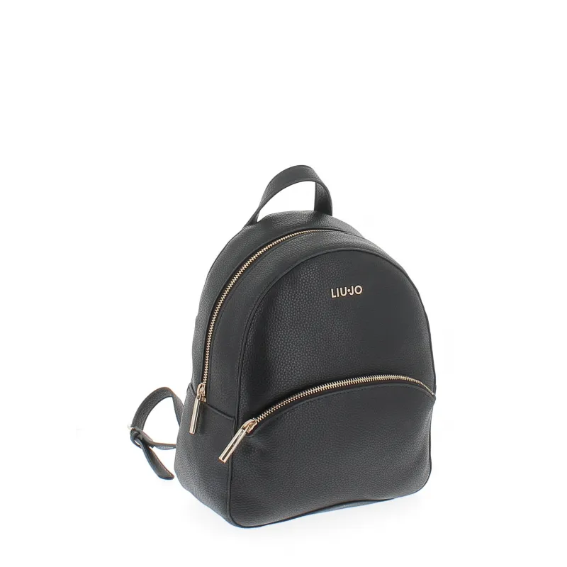 Liu Jo women's backpack with front pocket, black 2