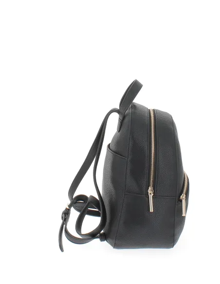 Liu Jo Damen-Rucksack mit Außentasche, schwarz