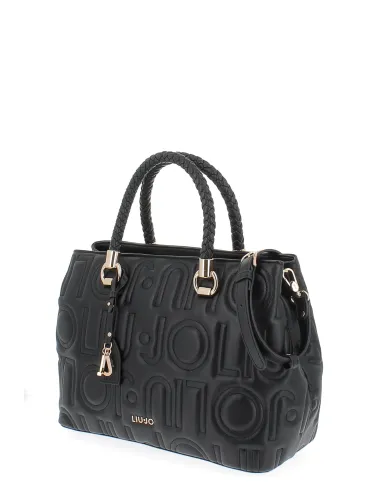 Borsa donna Liu Jo con due manici, nera