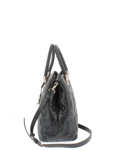 Borsa donna Liu Jo con due manici, nera
