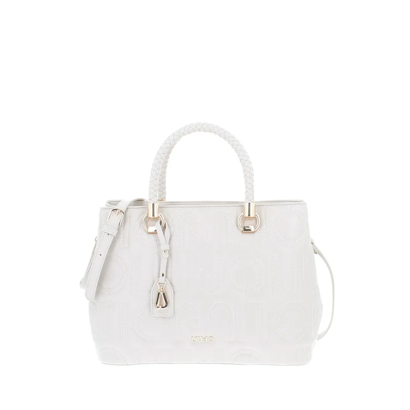 Liu Jo large women's bag with two handles and two...