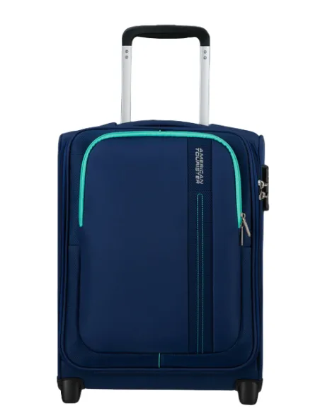 American Tourister Sea Seeker Under-seat trolley, Combat Navy