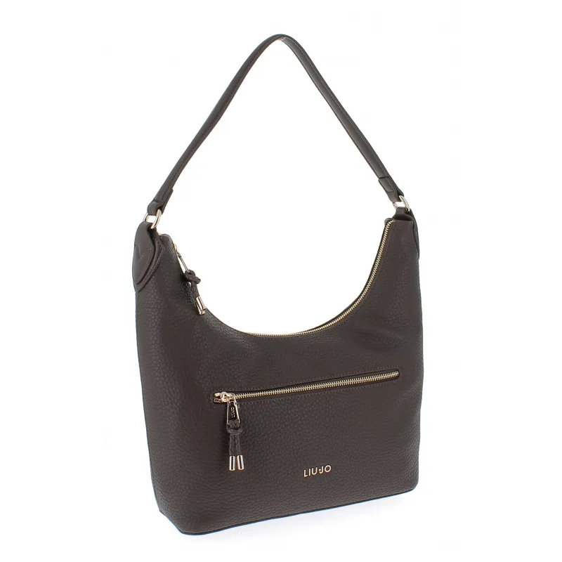 Liu Jo Damen Schultertasche, dunkelbraun 2