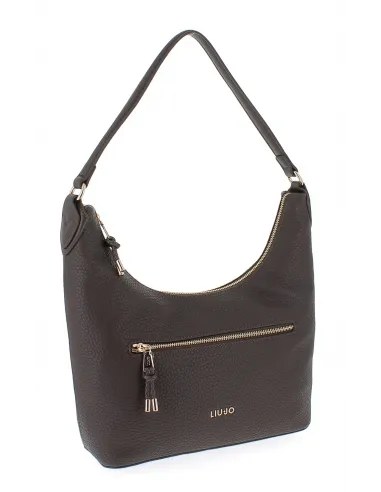 Borsa a spalla con zip frontale Liu...