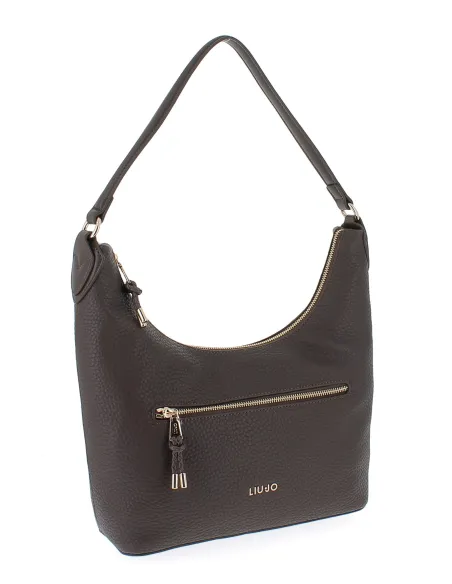 Liu Jo women's shoulder bag, dark brown
