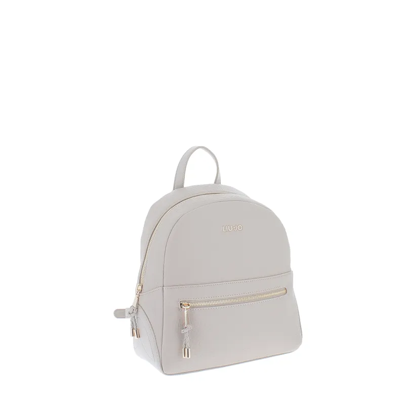 Zaino donna Liu Jo con chiusura con zip, taupe 2