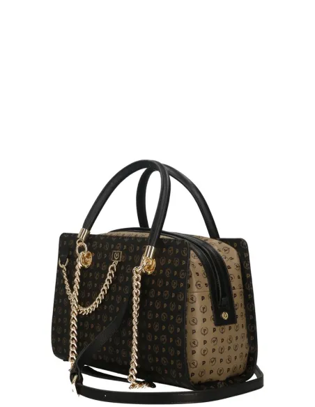 Borsa donna con doppio manico e tracolla regolabile e rimovibile Pollini Heritage