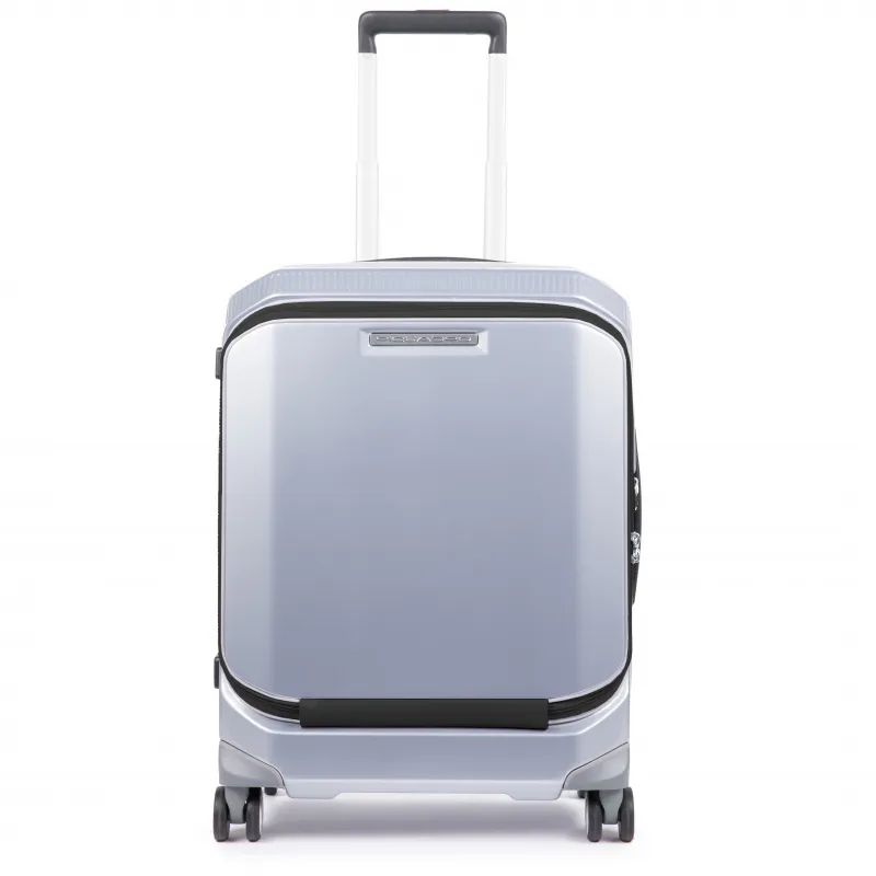 Cabin trolley with front pocket for computer Piquadro PiQ3