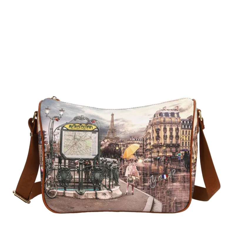 Ynot Damen Umhängetasche, metrò Paris