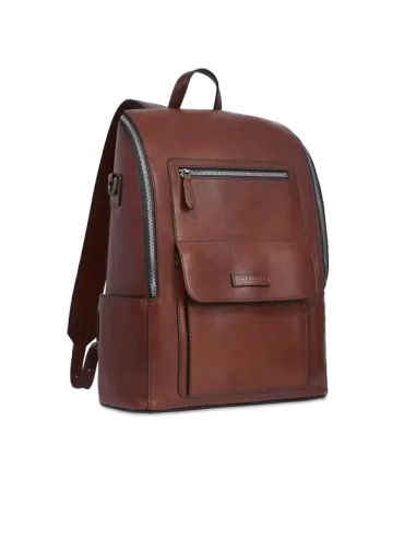 Computer-Rucksack aus Leder The...