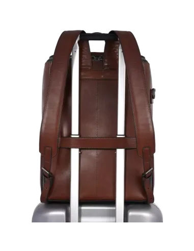 Computer-Rucksack aus Leder The...