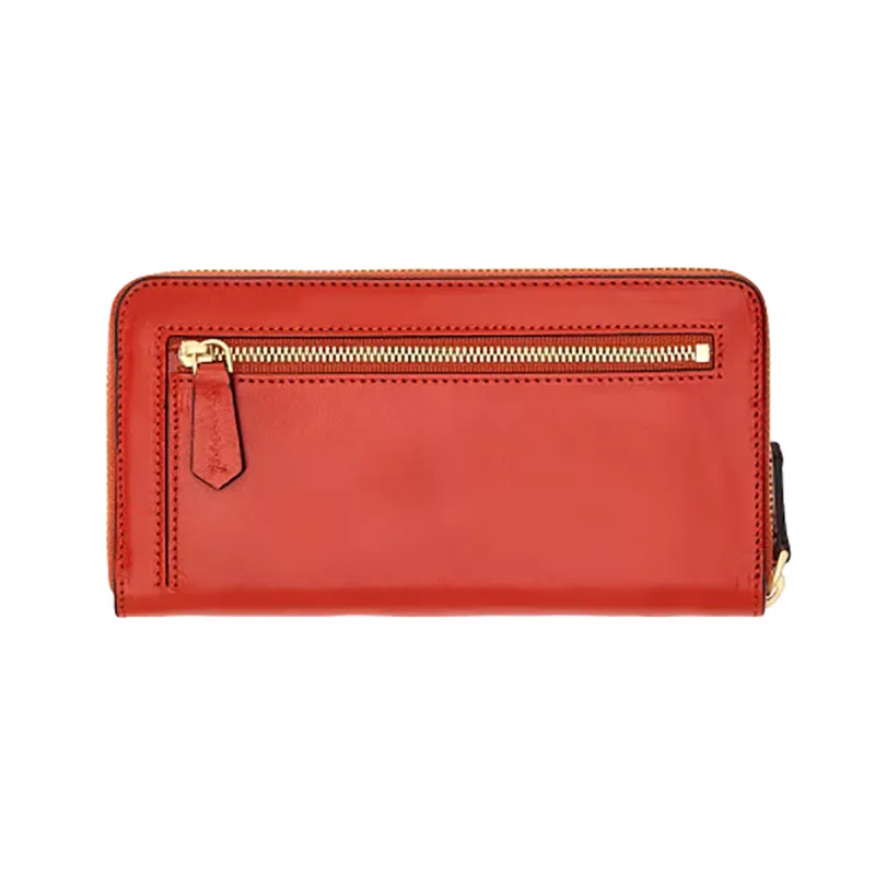 The Bridge Lucrezia women's zipped wallet, red 2
