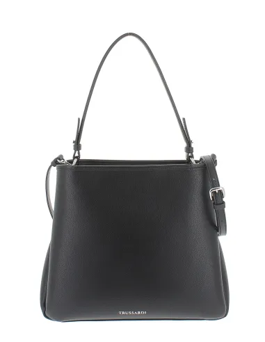 Trussardi New Iris shoulder bag, black