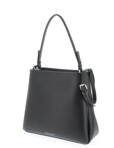 Borsa a spalla Trussardi New Iris, nera