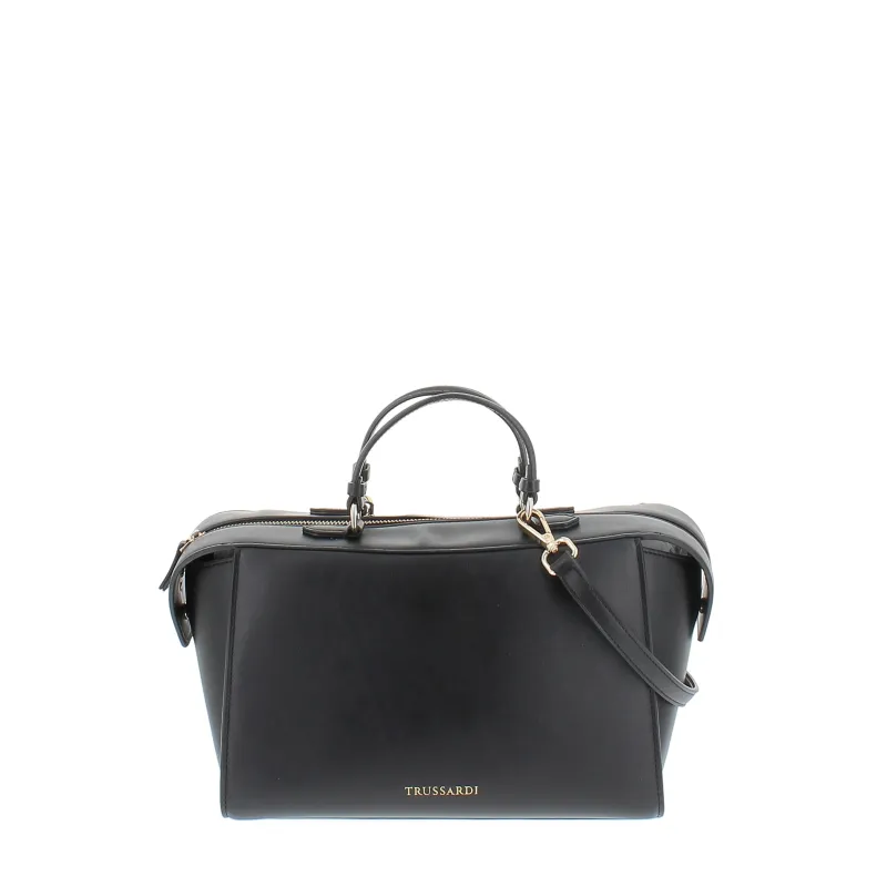Borsa donna due manici Trussardi Aster nera