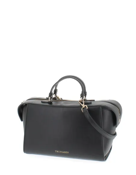 Trussardi Aster Handtasche, schwarz