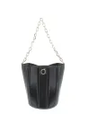 Trussardi Dune small bucket bag, black