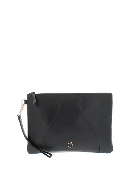 Trussardi Yuma Clutch-Tasche aus Leder