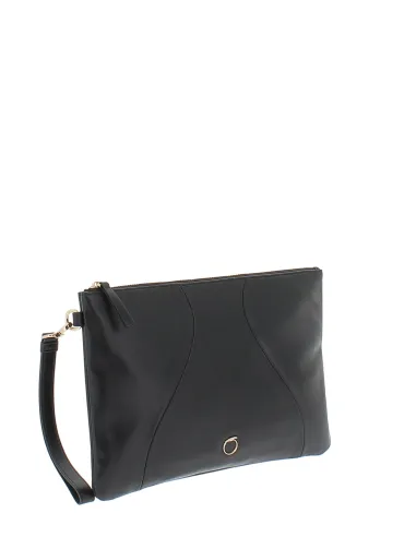 Trussardi Yuma leather clutch bag