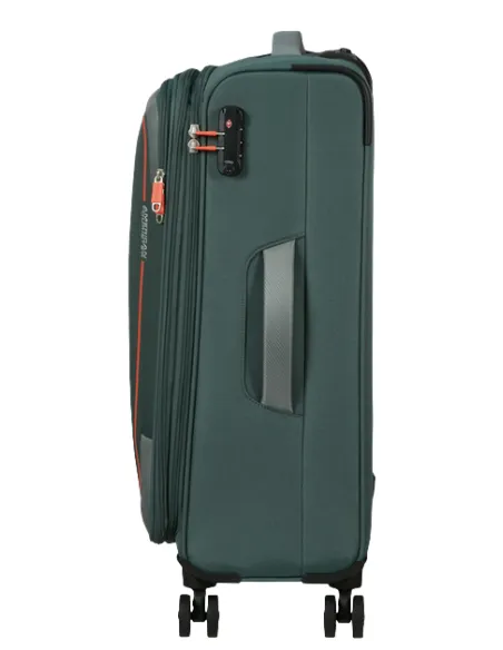 Medium trolley American Tourister Pulsonic, dark forest